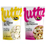 Mr.Nuttz Premium Roasted Pista (500g) and Cashew Nut (500g) 1kg Dry Fruits Combo Pack