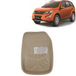 Kingsway 3D Car Floor Mats For Mahindra XUV 500, Model Year : 2015 - 2017, Color : Beige, PVC, Set 4 Piece