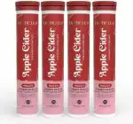 EXOTIC LEAF Apple Cider Vinegar 20Effervescent Tablets with Mother for Weight management (4 x 20 Tablets)