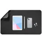 Wolblix Gaming Mouse Pad, Non-Slippery Rubber Base Extended Desk Mat with Smooth Surface, for PC & Laptops (Black) 60 x 30 cm