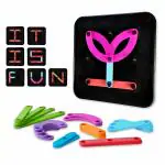 CloudTech Alpha Numeric Puzzle - Alphabet Construction Puzzle Toys for Kids- Multi Activity Toys for Age Group of 3 to 5 Year