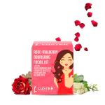 Luster Cosmetics Rose-Mulberry Facial Kit | Single Use Mini Facial Kit | For Dry & Oily Skin (45g)