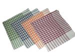 KS IMPEX Checks Napkin Small 40x40 cm Pack of 12