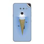 GADGETSWRAP Printed Vinyl Skin Sticker for LG G8 Thinq - iceberg ice cream