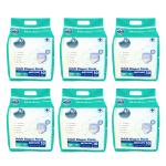 Glider Adult Diaper Pull Ups MEDIUM - Pant Style (Count10) (29-41 inch, 75-105 cm) (Pack of 6)