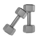 Credence Fitness 1KG Pair Of Hex Shape PVC Dumbbell Set