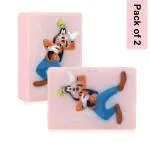 Stay Soapy CARTOON Bathing Soap - 100% Pure & Natural Pack of 2 For all Skin type (Goofy CARTOON)