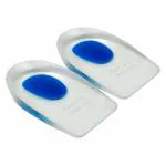 FRESTYQUE Gel Heel cups Silicon Heel Pad for Heel Ankle Pain, Heel Spur Shoe Support Pad Men & Women