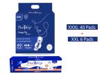 First drop XXXL - 320mm Pack of 40 with XXL Pack of 6 Sanitary Pad, Sanitary Napkins