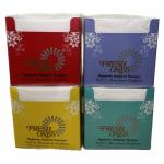 FRESH ONES BOX NAPKINS Tissue Paper Ultrasoft, Absorbent, Travel Pack, Car Box Tissues (100 NAPKINS X 1 PLY) (Pack of 5)