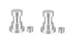 VTS Tripod Screw Adapter with 1/4 to 3/8 Inch Screw for Camera Flash Bracket Light Stand Tripod Monopod- (2Pcs. Combo)