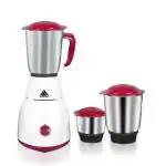 Athots eco Mingle CNC hybrid POWER FULL 555 Juicer Mixer Grinder (3 Jars, White, cheery)