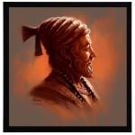 Shivaji | Shivaji Rao Wall Painting Home Decorative Gift Item Framed Painting (12 x 12 in)