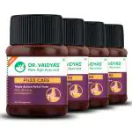Dr. Vaidya's New Age Ayurveda Piles Care 30 Capsules Piles Medicine (Pack Of 4)