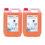 KAMOKA For Top Load And Front Load Washing Machine And Bucket Wash Fresh Liquid Detergent | (5 + 5 L)