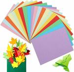 ECLET A4 Double Sided Colored Art and Craft Paper (Pack of 100)