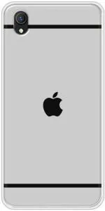 Case Club Silver Silicon Grip Case Back Cover For Vivo Y1S, Vivo Y1S Back Cover