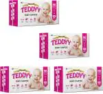 Teddyy Premium New Born/ XS Size - 84 diapers| Pack of 4 |(0-5 kg)Baby Diaper Pants Long lasting Absorption, Anti Bacterial, Anti Smell