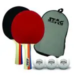 Stag Iconic Tournament Table Tennis Set Premium Ping Pong with Professional Rackets and ABS Balls