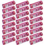 ShubhKarft Stylish Transparent Bangle Box | Single Rod Chudi Organizer/ Storage for Bangles /Bangle Organizer For Women (Pack of 24, Pink )