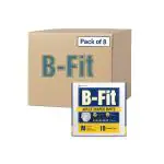 B-FIT Adult Diapers Pant Style - Medium Size - Pack of 8