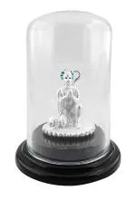 SilverSpot Jewel 999 Pure Silver Hanuman/Anjanaya blessing Beautiful Idol/Murti with Acrylic Base for Worship/Pooja/Gift Item for ospicious occassions/Car Dashboard