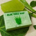 LINIC Aloevera Handmade Soap, 100g|Herbal Bathing Soap for Healthy Skin | Natural Soap with Essential Oils | Soap with skin hydrating properties| Suitable for All Skin Types | Pack of 8