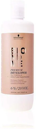 Schwarzkopf Blondme Premium Developer 6% / 20 Volume Hair Color Developer 1000ML