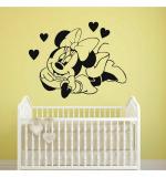 WOLPEP Multicolor Vinyl Mickey Mouse Wall Sticker
