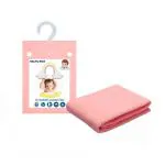 MINIME Baby Quick Dry Sheets for Baby- Medium 100 X 70 cm | 100% Water-Proof, Anti-Dust Mattress & Bed Protector, Salmon Rose