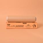 Tds Plus Wrap 1/2 KGs Food Wrapping Butter Paper Pack 1 (Brown Plain) | Premium Non-Stick Food Wrapping Paper, Re-Heatable Non Stick Paper, Oven Safe