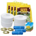 V.K. Sarvottam White HDPE Lapeta Pipe- 3 Inch, 120 Mtr (Set Of 1)