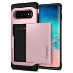 Spigen Slim Armor CS Back Cover Case for Samsung Galaxy S10 (TPU + Poly Carbonate | Rose Gold)