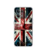Casotec London Flag wallpaper Design Printed Silicon Soft TPU Back Case Cover for Oppo F21 Pro 4G