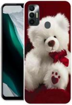 Printcase Back Cover for Tecno Spark 7  (Multicolor, Dual Protection, Silicon)