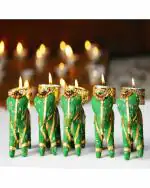 Miss Peach - Elephant Chunri Candle Tea Light Holder Diya For Diwali For Decorative Item For Home , Diwali Gift, Best Gift for Diwali Decor, Diwali Decoration
