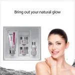 DR.Rashel White Skin Care Series Enriched with the Goodness of Arbutin & Hazel Extract | Helps Reducing Acne Marks & Fades Dark Spots | Facial Cleanser, Day Cream, Night Cream, Fade Spots Serum