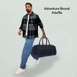 Carriall Black Duffle Bag