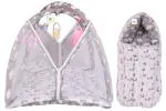 Toddylon New Born Baby Net Bed & Sleeping Bag Combo Gift Set