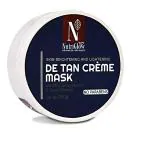 NutriGlow Advanced Organics De Tan Cream Mask Helps Skin Lightening and Brightening, Tan Removal, All Skin Types 200gm