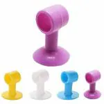 BUXERY ENTERPRISE Silicone Door Stopper Door Handle Crash Pad Bumper Guard Rubber Stopper