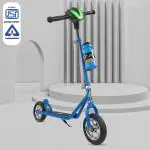 Dash Scooter for Kids, Power Rangers Skate Scooter 2-Wheel with Sipper, LED Lights with Music and Adjustable Height for Kids, Capacity 45 kg (7+ Years Blue)