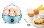 Whinsy Egg Boiler Electric Automatic Off 7 Egg Poacher for Steaming, Cooking, Boiling and Frying