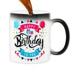 Mug Morning Birthday Gift for Husband, Wife, Boys, Sister, Girlfriend, Women, Kids, Dad, Brother, Mom, Men, Mother, Friend, Son, Daughter Magic Mug Cup Birthday Gift Ceramic Mug 325ml (Magic)
