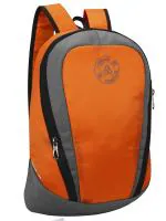Cosmus Asteroid Casual College Daypack Medium Size 13 liter Orange Grey Backpack Bag