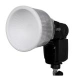 coku Lambency Flash Diffuser Reflector with Four Color Domes for Camera Light