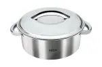 Milton Excel 1500 Insulated Stainless Steel Casserole, 1.5 litre, Silver