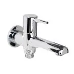JAQUAR Florentine Prime Series Wall Mounted Cold ONLY Basin TAP (Chrome) | Half Turn, Brass Body Water Tap/Faucet/Cock for Bathroom/Kitchen Wash Basin | FLP-CHR-5041PM