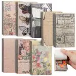 Hasthip Paper 480 Sheet Vintage Scrapbooking Material 8 Themes Scrapbook For Junk Journaling Diy