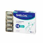 Shelcal 500 calcium Tablets with Vitamin D3 | For Healthy and Strong Bone, Joint & Muscles | India's No.1 Doctor's Prescribed Calcium Supplement - 150 Tab (15x10)- Torrent Pharma